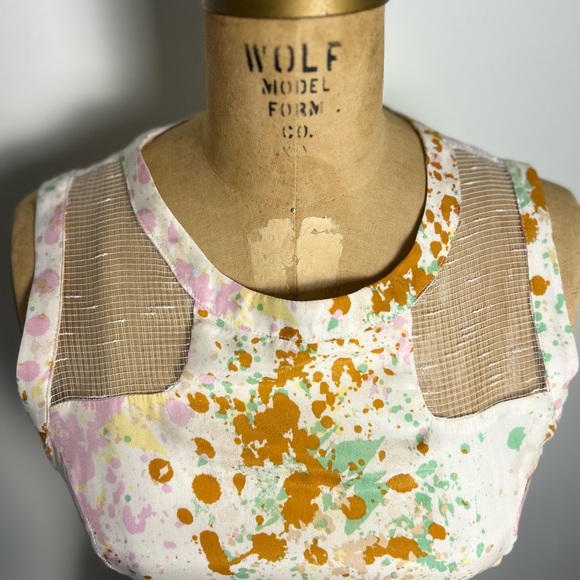 Line & Dot silk sleeveless dress size small - Picture 2 of 7